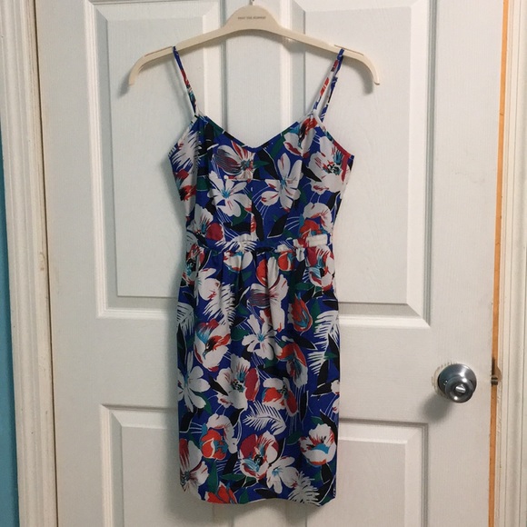 Jcrew floral print dress 00 - Picture 3 of 5